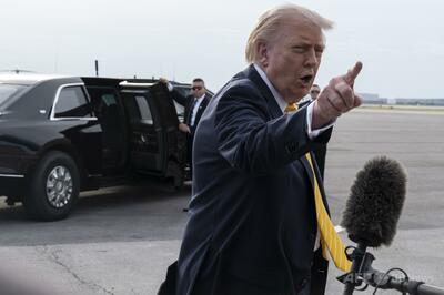 トランプ氏、イランと「非常に前向きな議論」