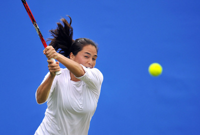 第1シードのラドワンスカが番狂わせの1回戦敗退、エイゴン国際