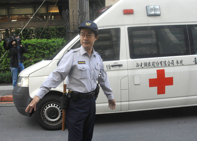 ハンスト中の台湾の陳水扁前総統が緊急入院