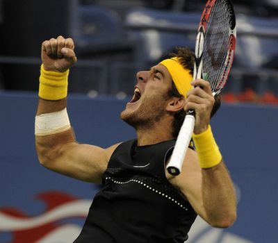 デルポトロ チリッチに勝利し準決勝進出、全米オープンテニス