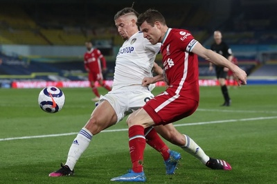 リバプール敵地でドロー 欧州SL参戦への抗議目立つ一戦に