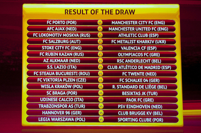 マンチェスター・ユナイテッドはアヤックスと対戦、ヨーロッパリーグ