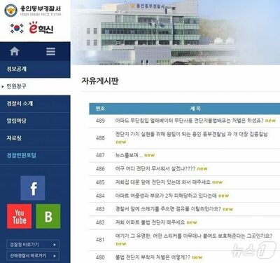 “違法”チラシ剥がした女子中学生摘発…韓国警察に抗議殺到「他にやることはないのか」