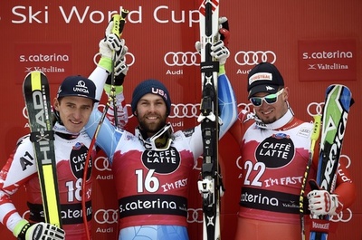 ギャノンがW杯初優勝、アルペンスキーW杯