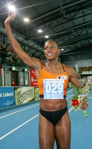 ＜陸上 スパルカッセン競技会2007＞マーリン・オッティ 女子60メートルで3位に - ドイツ