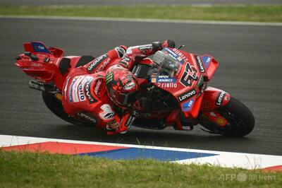 バニャイアが米国GP優勝、マルケスはクラッシュで3連勝逃す