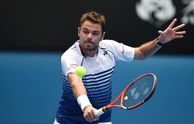 大会連覇を目指すワウリンカ、10年連続の1回戦突破 全豪オープン