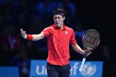 4強確定の錦織、チリッチに逆転負け 準決勝はジョコビッチと