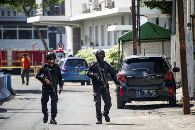 インドネシア警察署襲撃、ISが犯行主張 「殉教作戦を遂行」