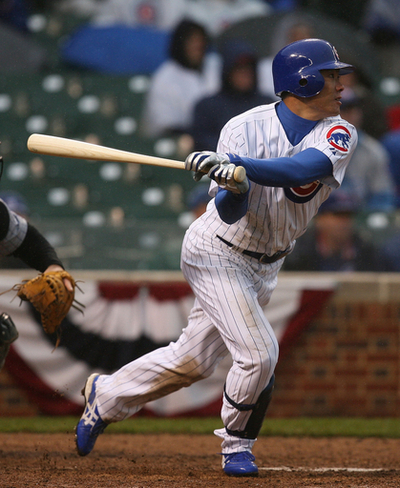 福留 本拠地開幕戦で1安打1打点