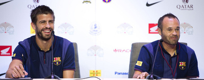 ピケ、「セスクはバルサに残って先発目指す」