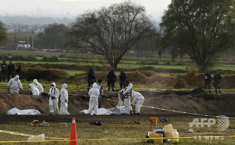 メキシコのパイプライン爆発、過失も視野に捜査開始 死者91人に