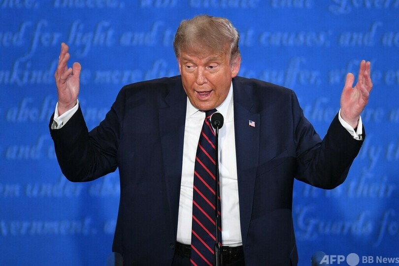 トランプ氏、討論会前にコロナ陽性 元側近が回顧録で暴露