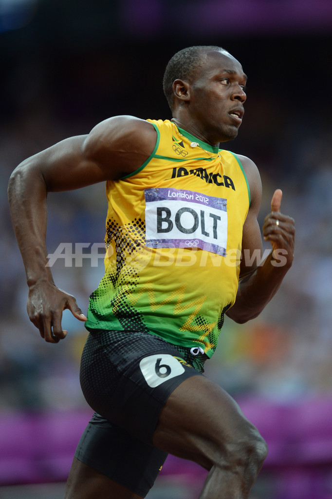 ブレイクとボルトが順当に男子0メートル決勝へ 写真7枚 国際ニュース Afpbb News