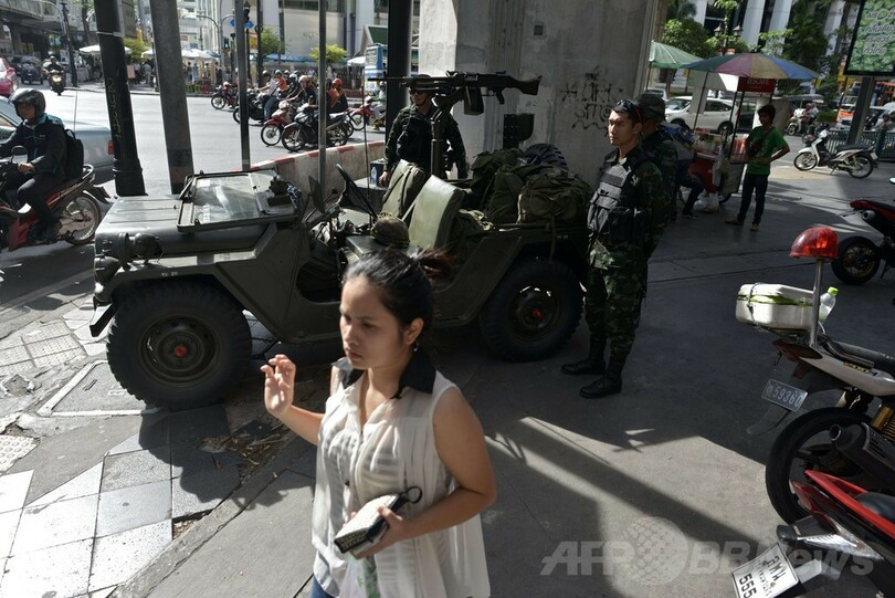 タイ陸軍、メディア検閲を布告 戒厳令に続き