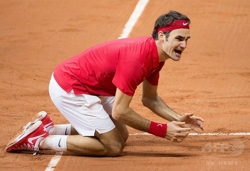 フェデラー涙、スイスが念願のデビスカップ初優勝