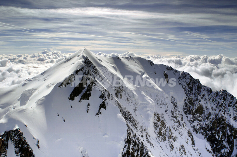 西欧最高峰モンブラン山の標高に変化 気候変動が関係 写真4枚 国際ニュース Afpbb News