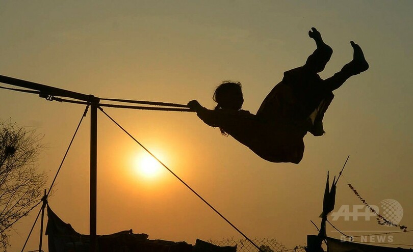 影絵のような童遊び、パキスタン