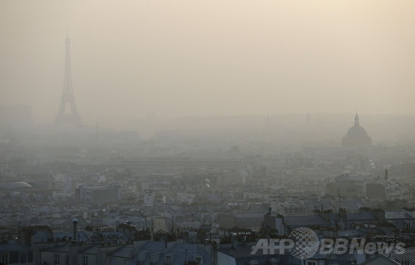 写真特集 かすむ花の都 仏パリの大気汚染 写真24枚 国際ニュース Afpbb News