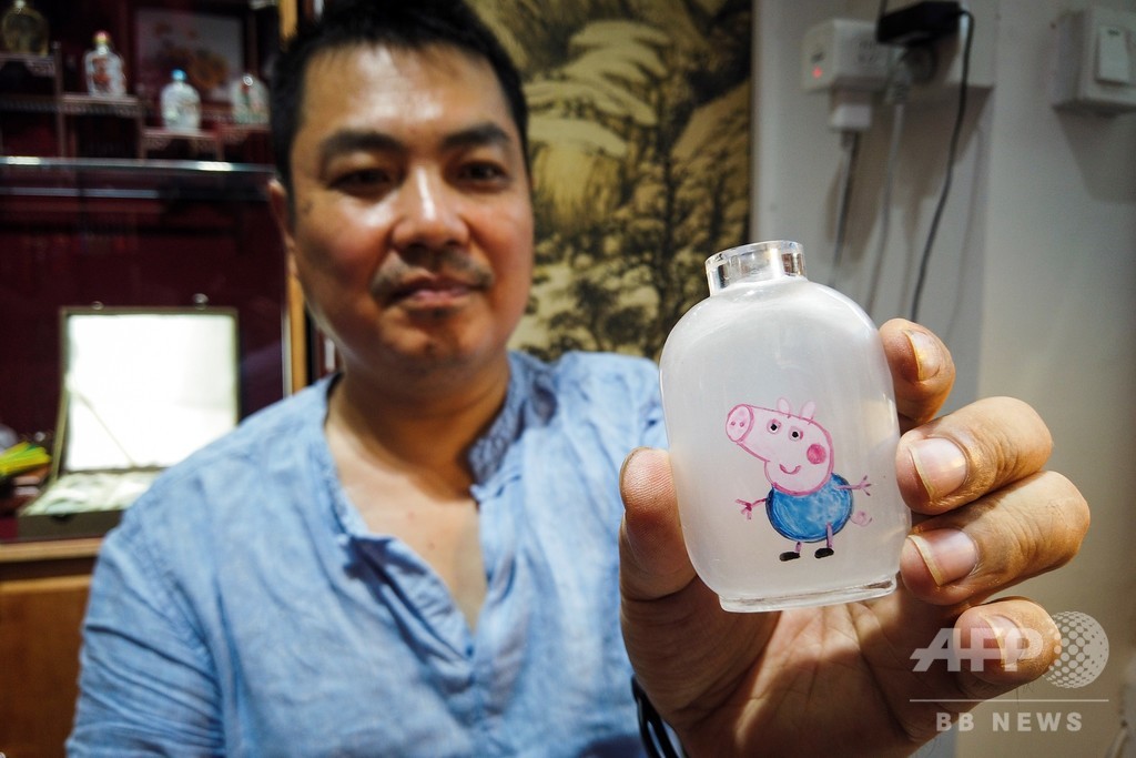 中国の伝統小瓶芸術 アニメキャラで新たな風 写真7枚 国際ニュース
