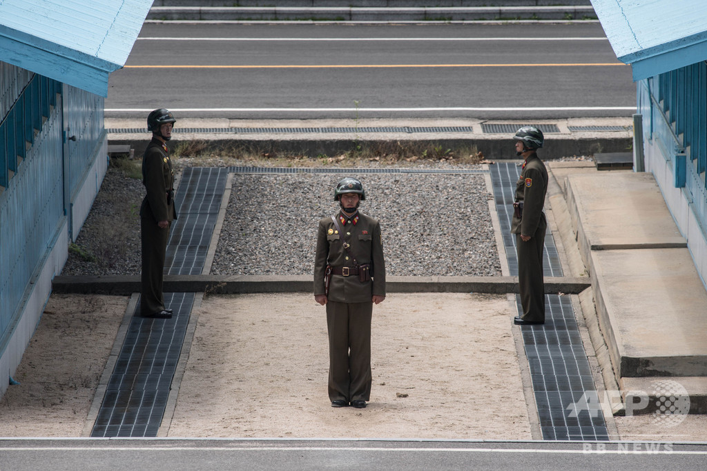 韓国と北朝鮮、板門店JSA非武装化へ 撤収作業順調 韓国と北朝鮮、板門店JSA非武装化へ 撤収作業順調