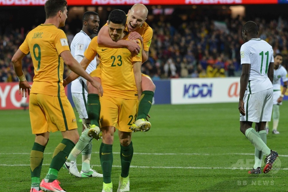 オーストラリアがサウジアラビアに勝利 W杯アジア最終予選 写真7枚 国際ニュース Afpbb News