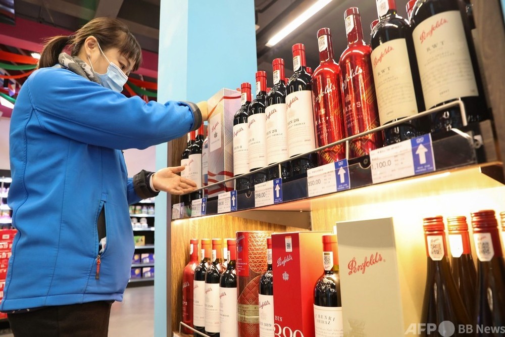 中国、豪州産ワインに追加関税 豪政府の補助金を非難