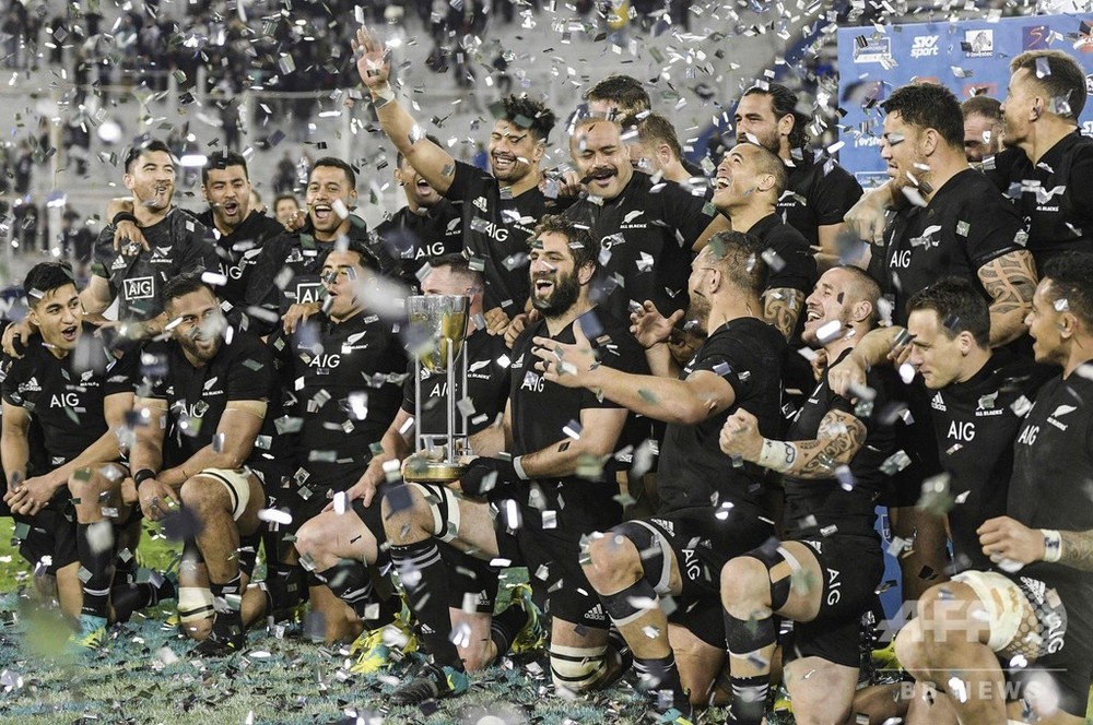 NZが6度目の優勝、まさかの敗戦から修正 ラグビーチャンピオンシップ