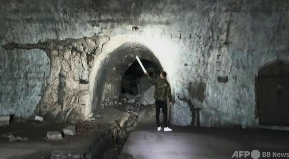 字幕:冷戦時代にソ連機を格納した秘密基地 クロアチア 写真1枚 国際ニュース:AFPBB News