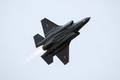 イスラエル軍の航空ショーでのステルス戦闘機「F35」（2017年12月27日撮影、資料写真）。(c)JACK GUEZ / AFP