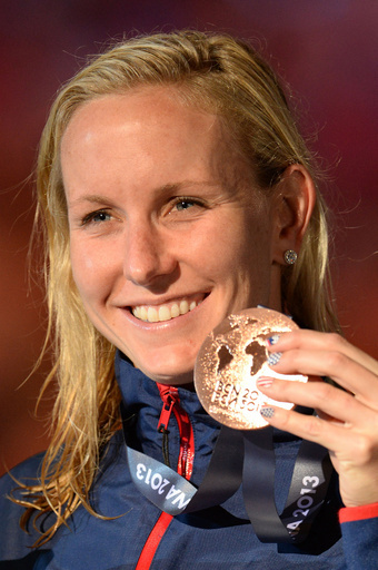 エフィモワが女子50m平泳ぎで金メダル、第15回世界水泳