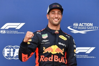 レッドブルのリカルドがポールポジション獲得、モナコGP