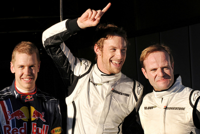 バトン 開幕戦でポールポジションを獲得、オーストラリアGP