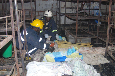 ウガンダの学生寮で火事、19人死亡