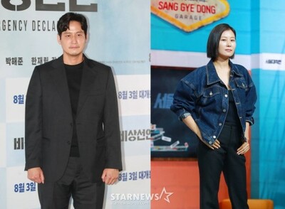 パク・ヘジュンとムン・ソリ、「本当にお疲れさまでした」出演決まる