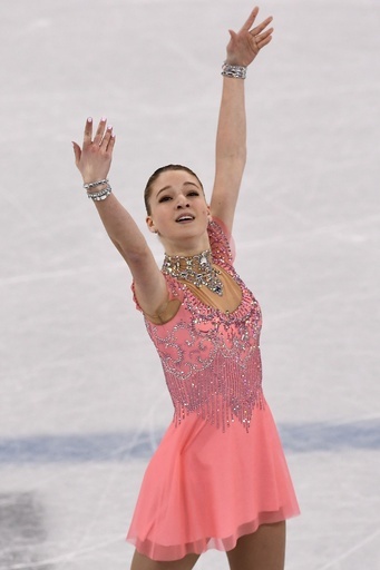 フィギュア女子SPで12位のソツコワ、平昌五輪
