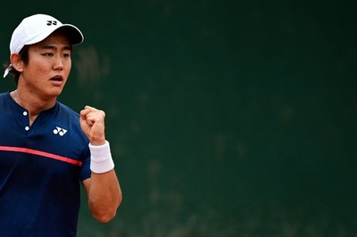 西岡が第19シード破り全仏OP2回戦へ、杉田は敗退