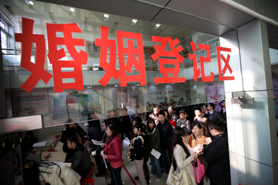 「離婚アンケート」で円満に？ 江蘇省の役所