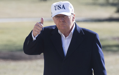 トランプ大統領、健康診断結果は「並外れて良好」 米政府発表