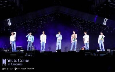 BTS釜山ライブ、4DXとスクリーンX技術でダイナミックに再現