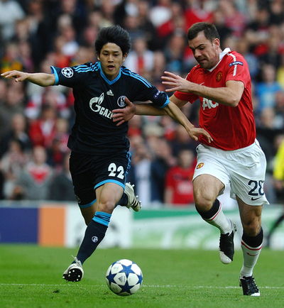 シャルケ敗れる、決勝はマンチェスターU対バルセロナ 欧州CL