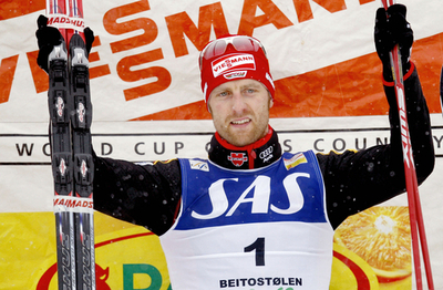 タイヒマン W杯第2戦・男子個人15キロメートル・フリーで優勝