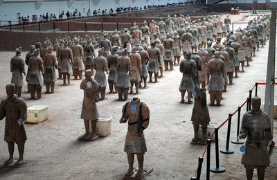 「兵馬俑」の第一人者、趙康民氏が死去 命名者で発掘・修復の草分け