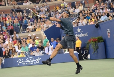 ナダル、逆転勝利で8強入り 全米オープン