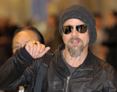 ブラッド・ピット、約9か月ぶりの来日