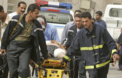 時間差で被害を拡大する二重の爆弾攻撃 - イラク