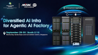 MiTAC Computing、Data Centre World Asia 2026にて「Agentic AI Factory」を推進