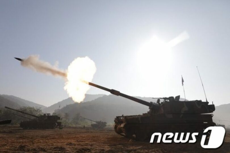 K-9自走砲（陸軍提供）(c)news1