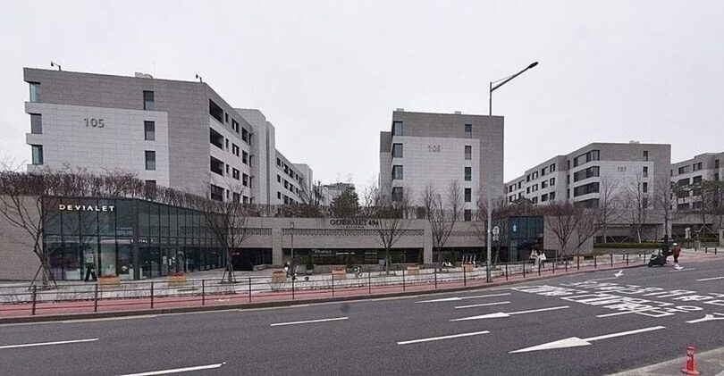 ソウル・漢南洞の高級マンション「ナインワン漢南」＝ネイバーマップ(c)news1