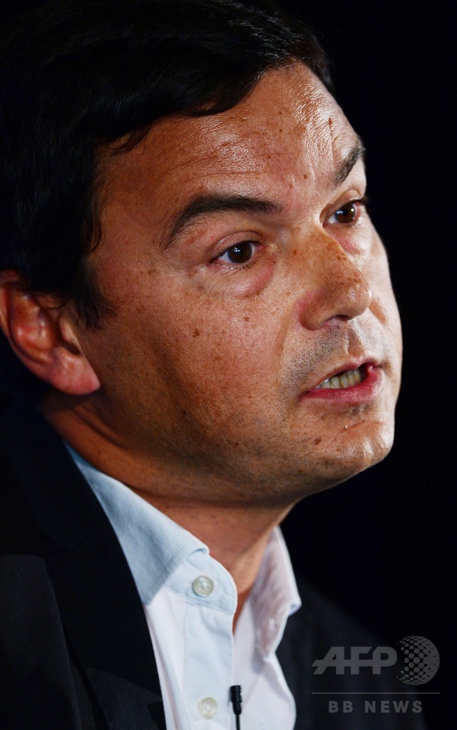 仏経済学者ピケティ氏、最高勲章候補を辞退 現政権批判で